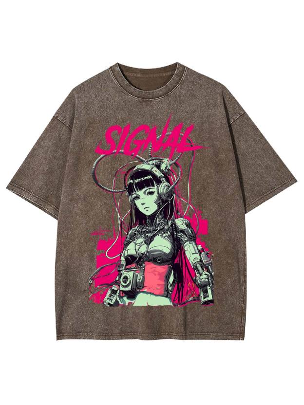 signal Washed Tshirt