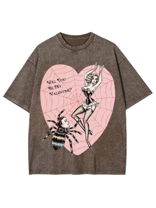 Web of Love Washed Tshirt