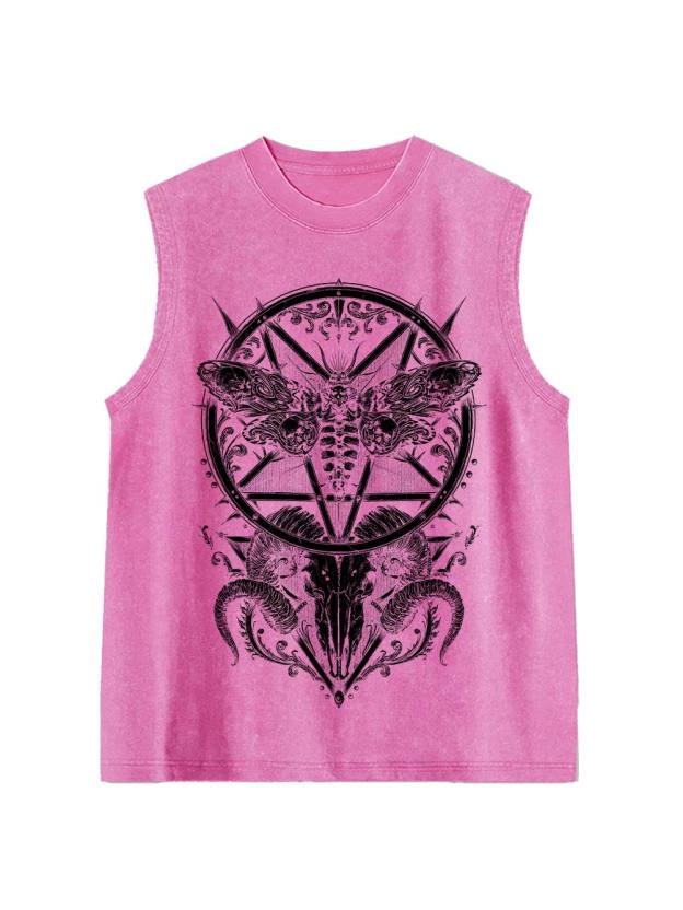 War Goat Washed Tank Top