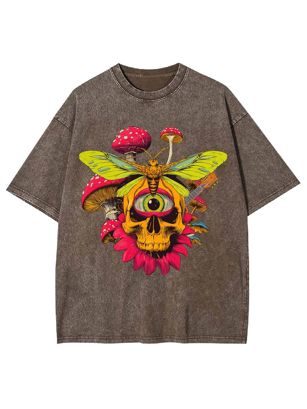 Psychedelic Visions Washed Tshirt