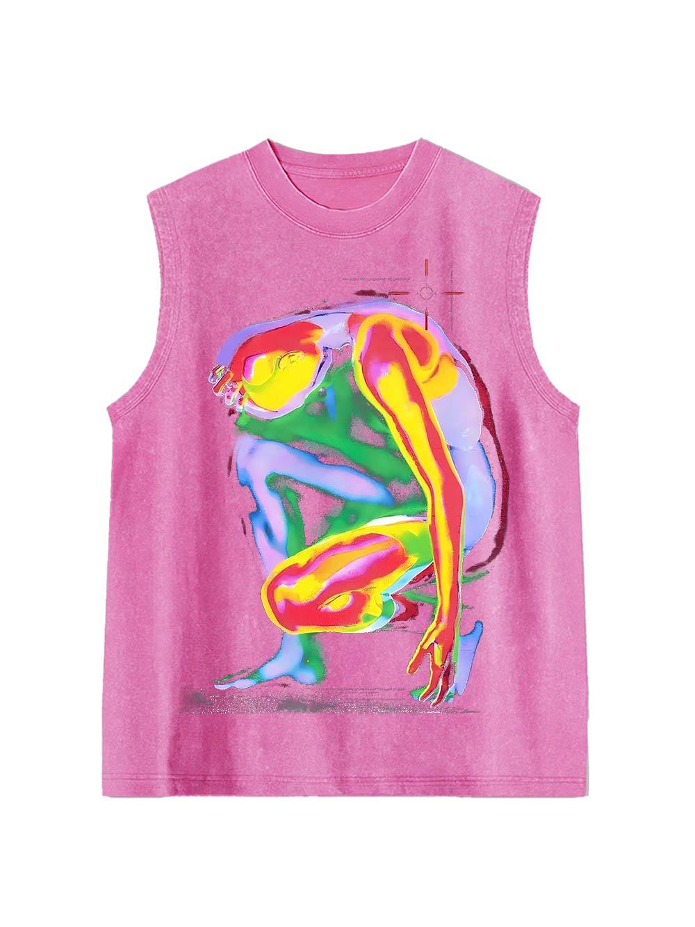 Out Of Body Washed Tank Top