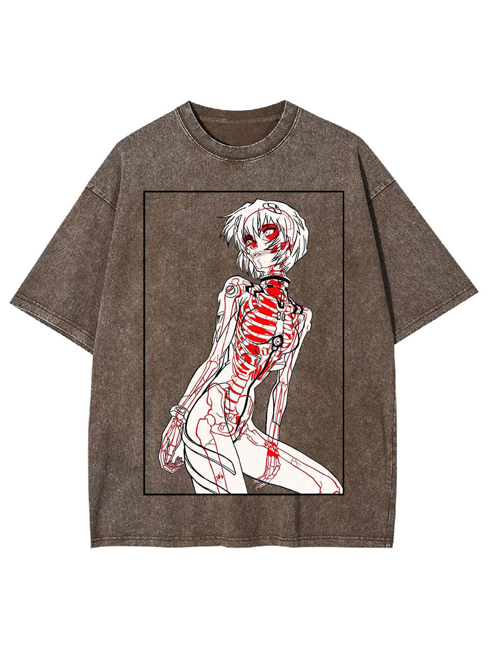 Anatomical Washed Tshirt-ClassyOutlaw Sale