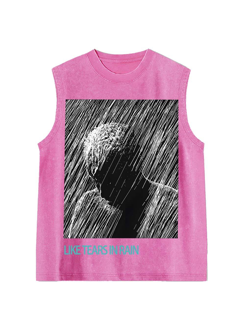 Like Tears In Rain Washed Tank Top