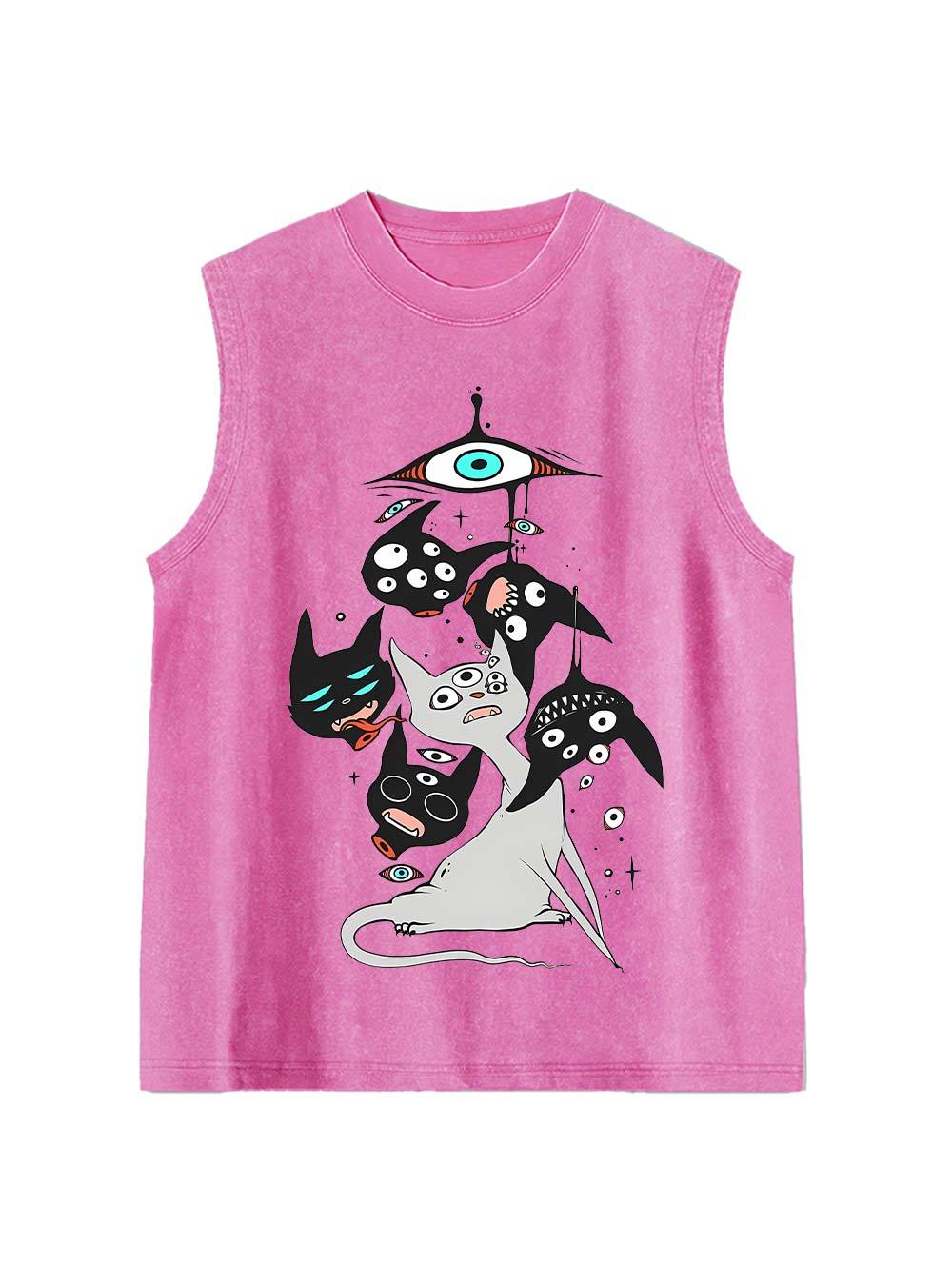 STARE Washed Tank Top-ClassyOutlaw Sale