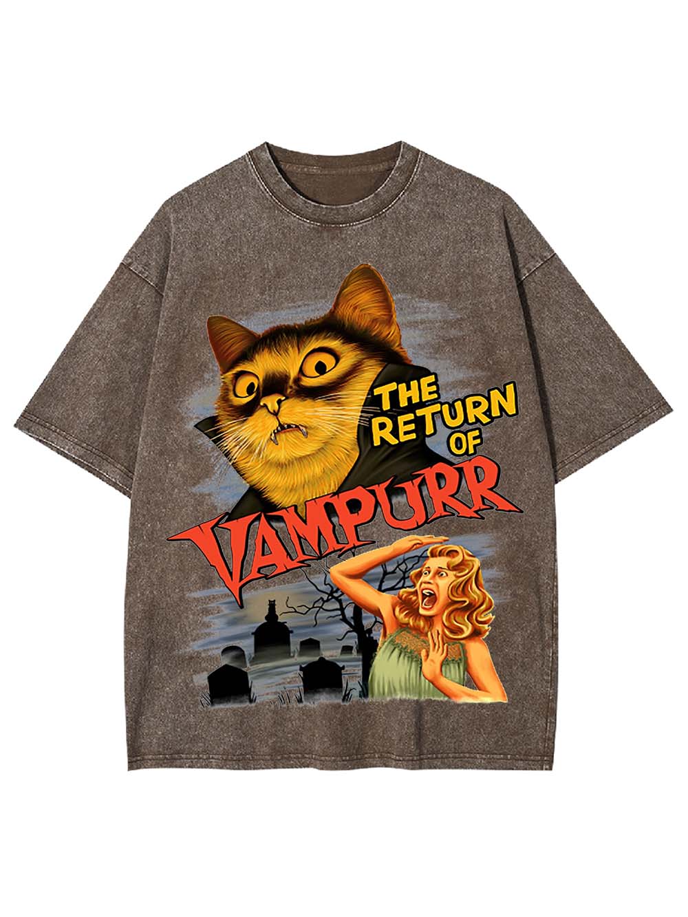 The Return Of Vampurr Washed Tshirt