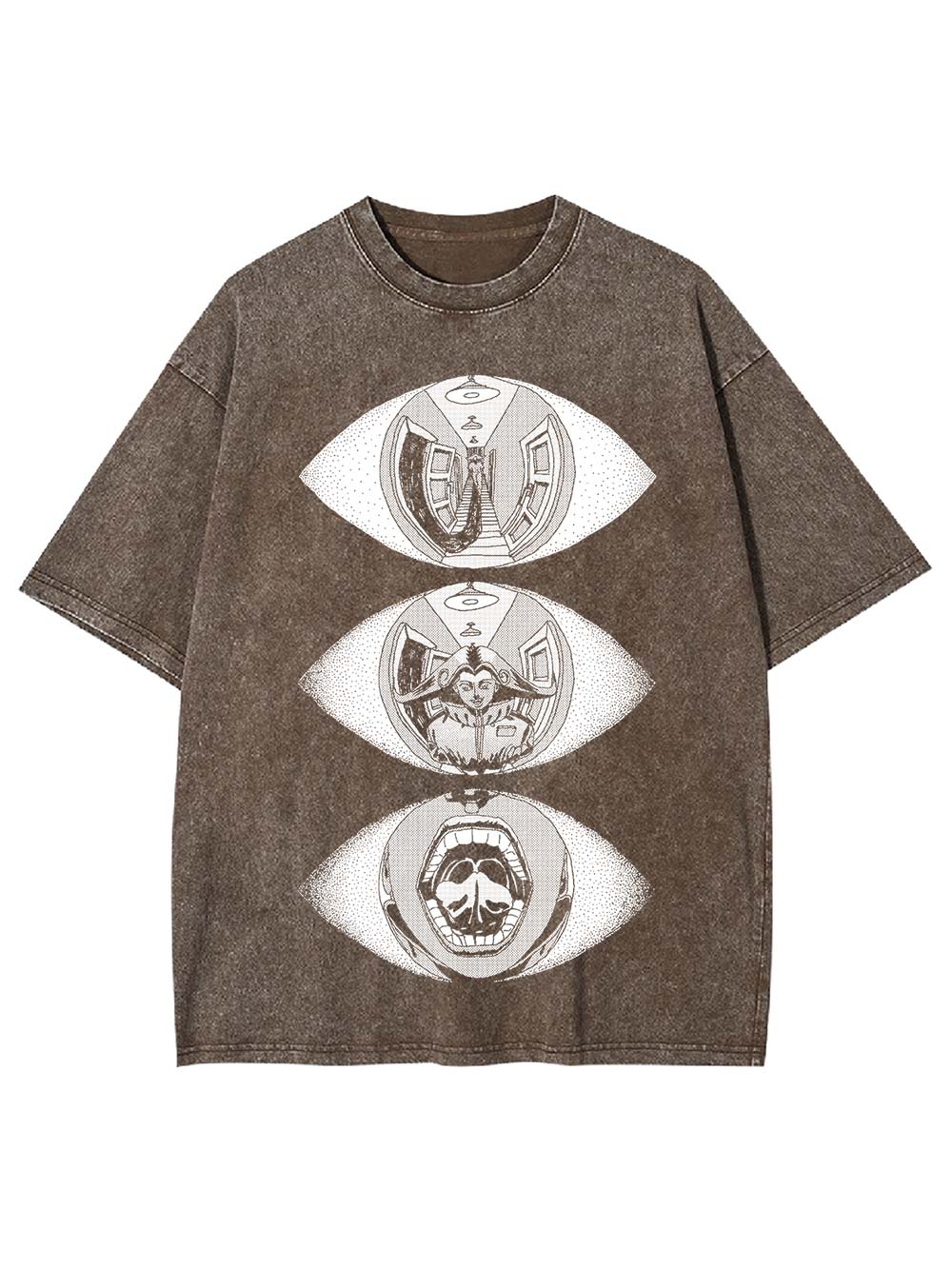 Eye Of Reflections Washed Tshirt
