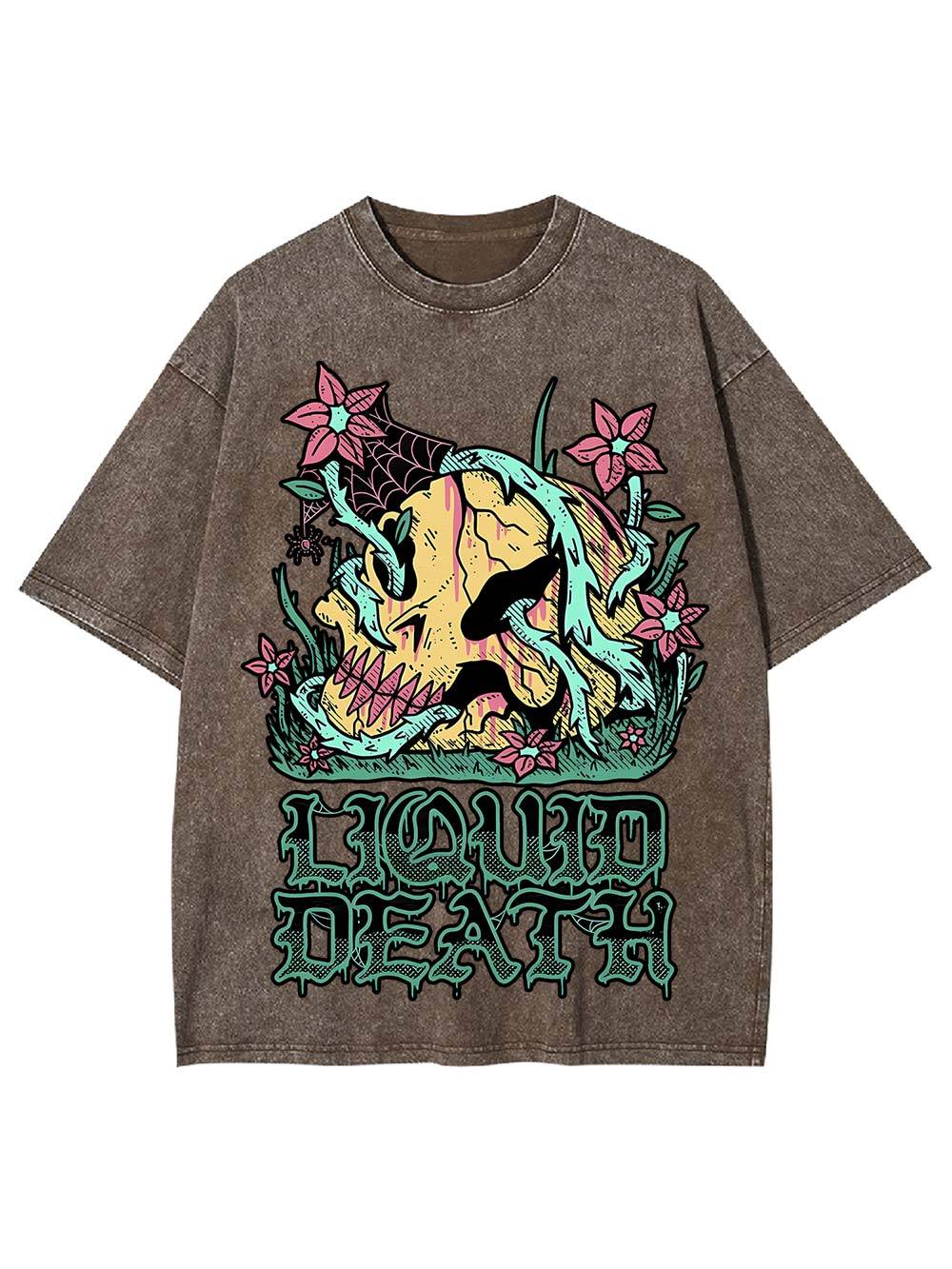 Liquid Death Washed Tshirt