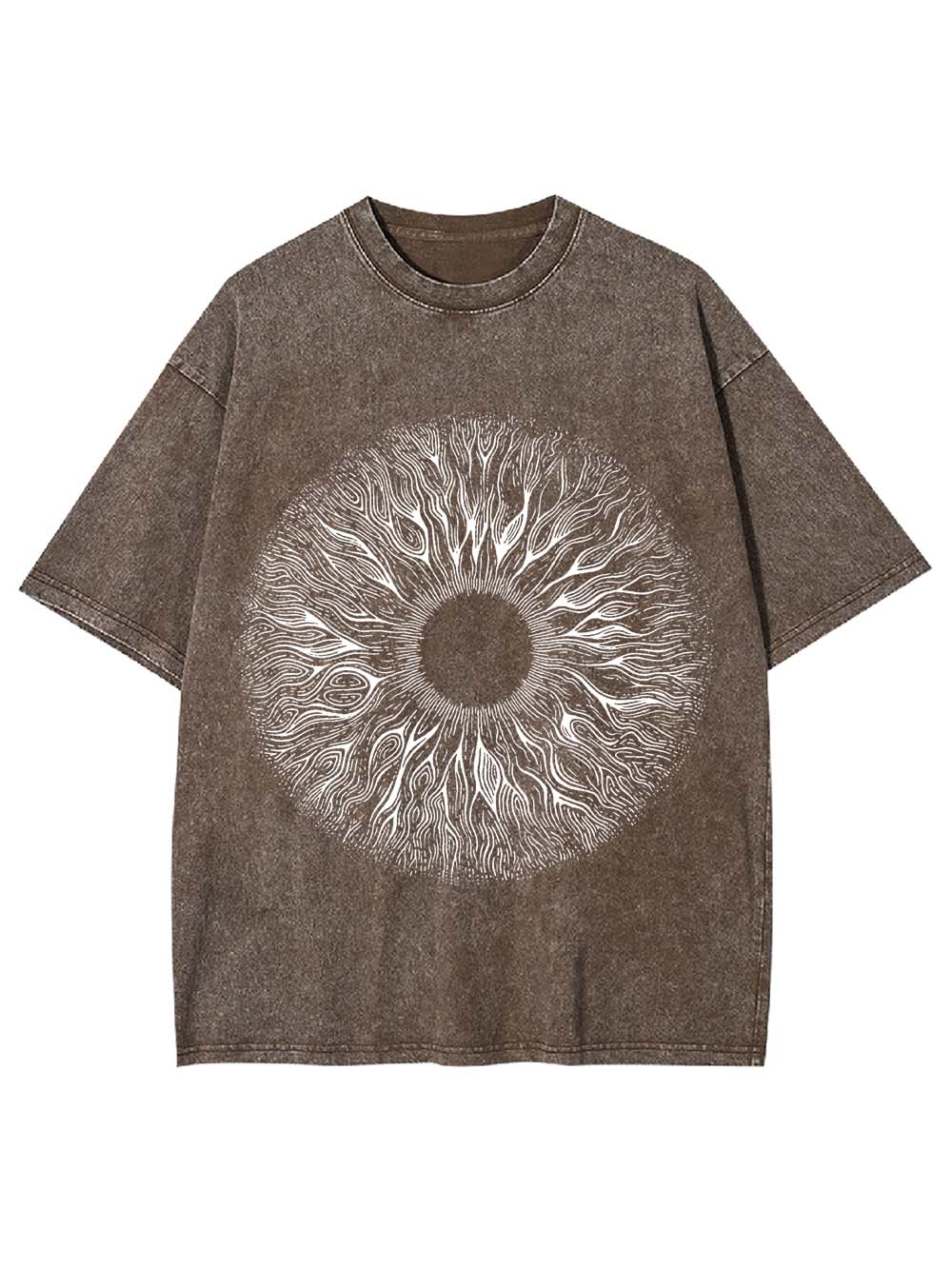 Hypnotic Eye of Chaos Washed Tshirt