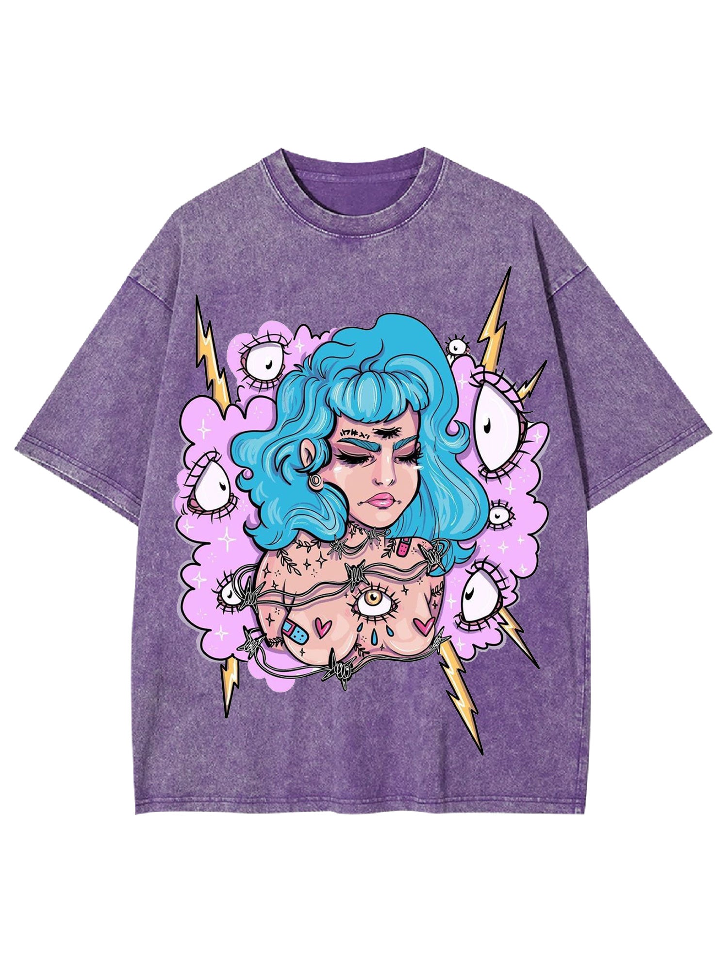 Being Gazed At Washed Tshirt