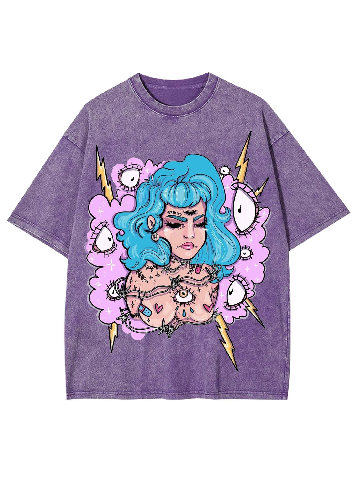 Being Gazed At Washed Tshirt