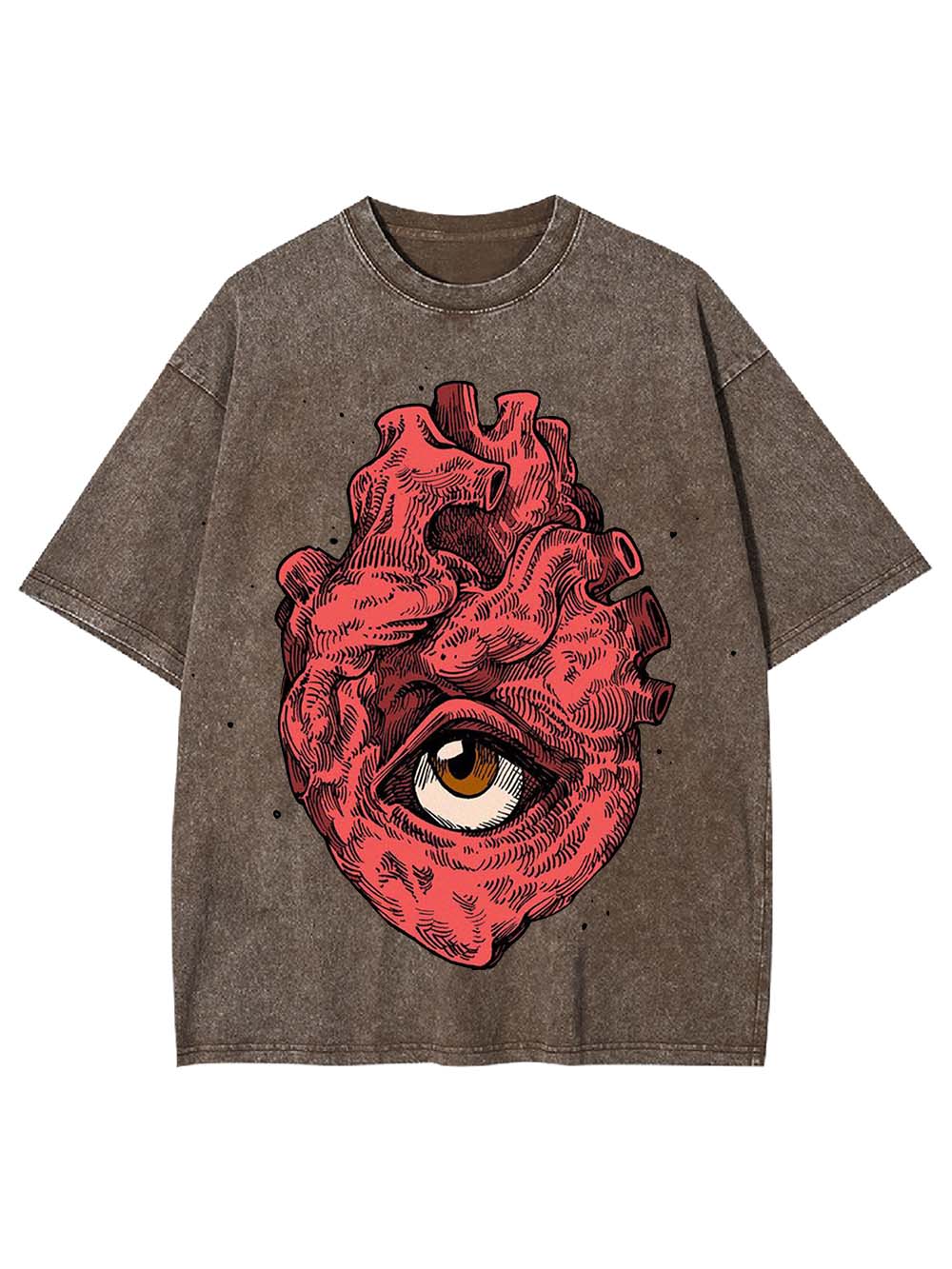 Heart Vision Washed Tshirt