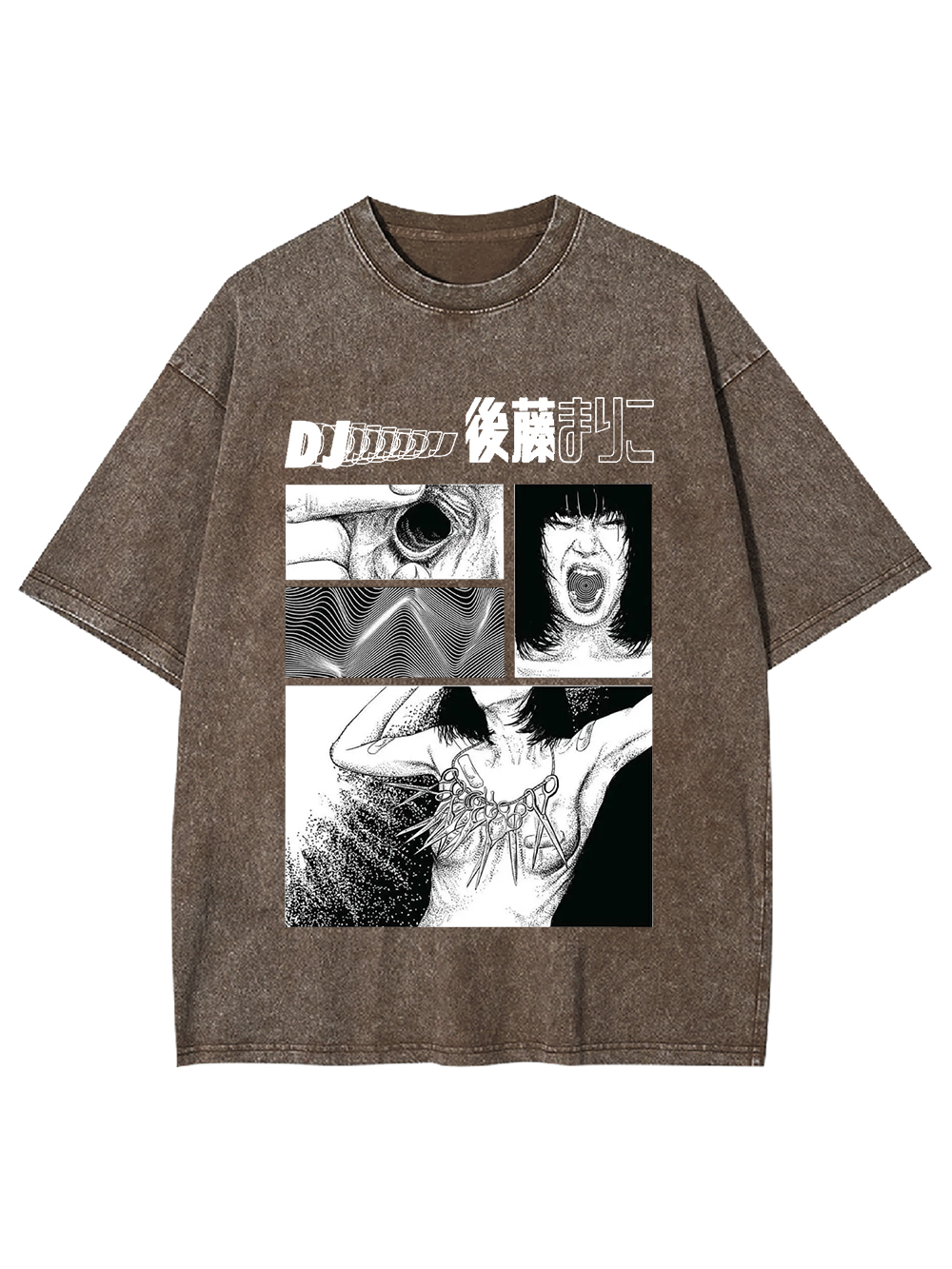 DJ of Distorted Realities Washed Tshirt