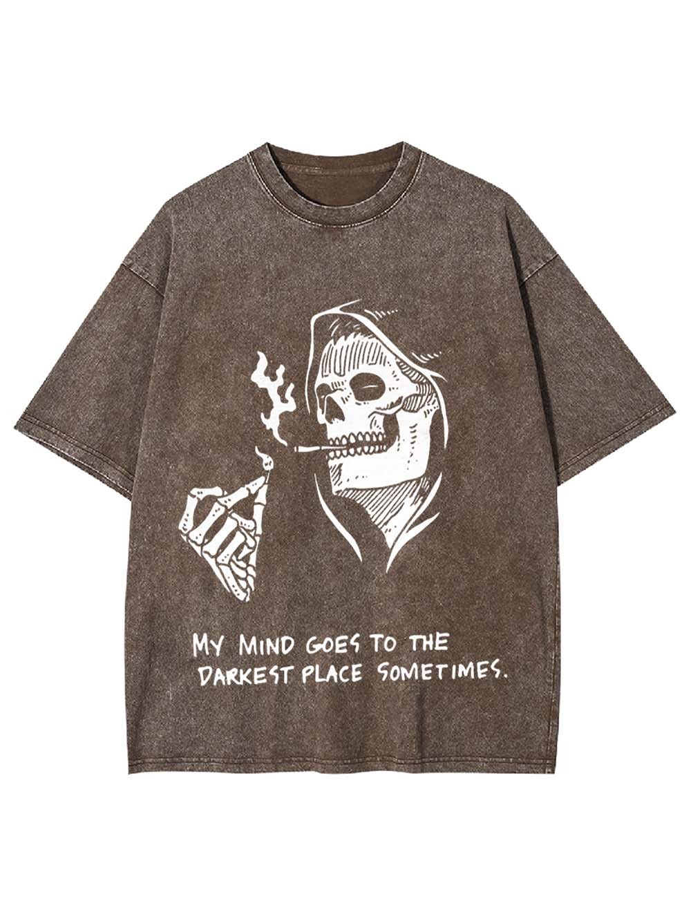 The Darkest Corners of My Mind Washed Tshirt