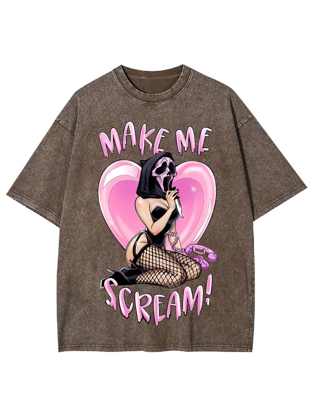 Make Me Scream! Washed Tshirt