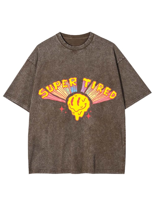 Super Tired Washed Tshirt