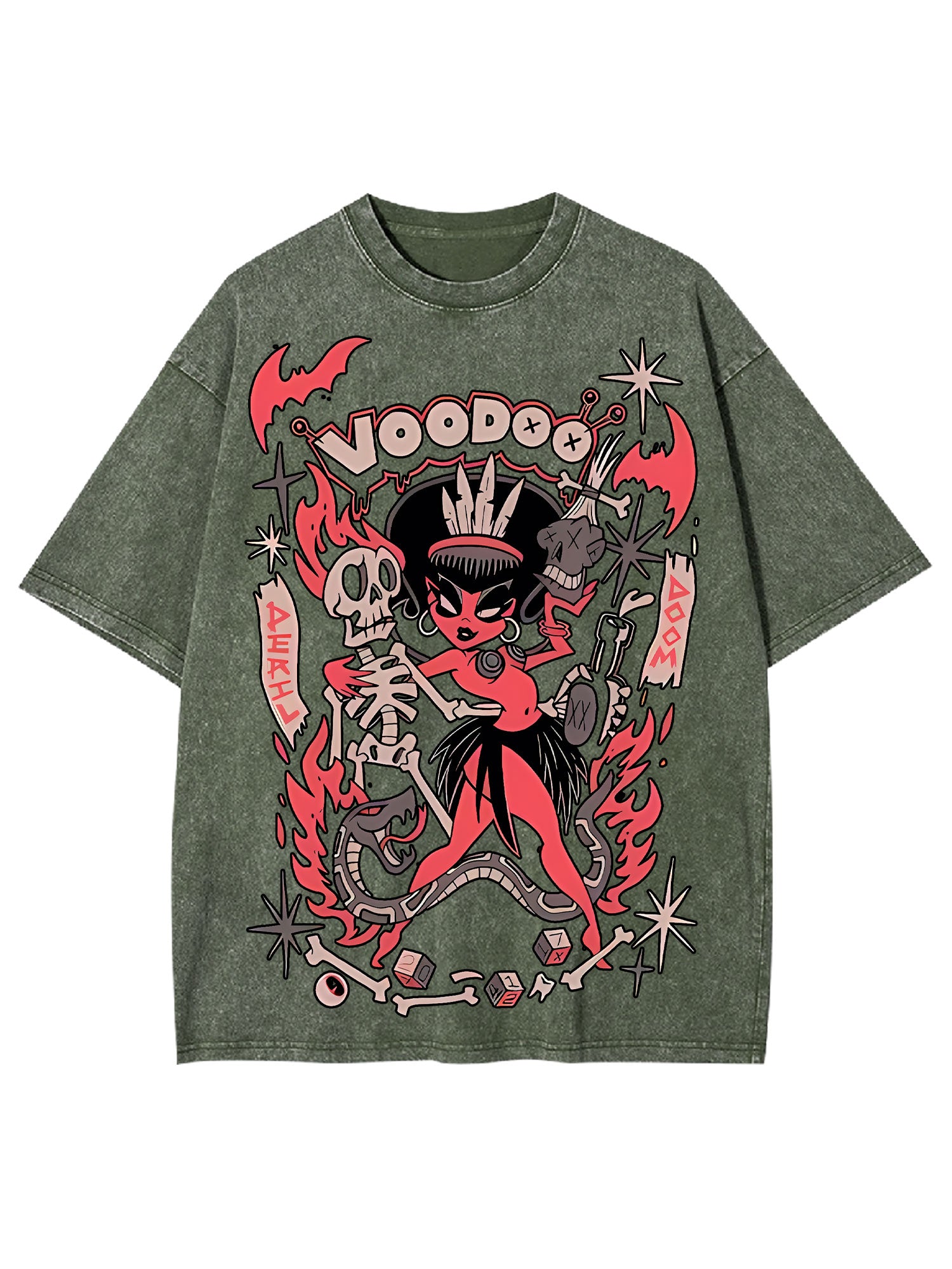 Deril Doom Washed Tshirt