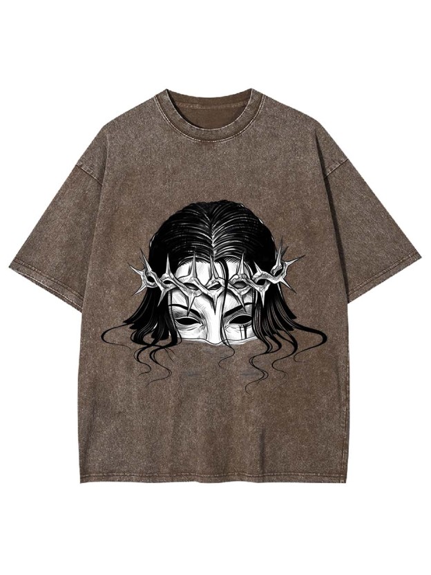 CROWN OF SILENT DESPAIR WASHED TSHIRT
