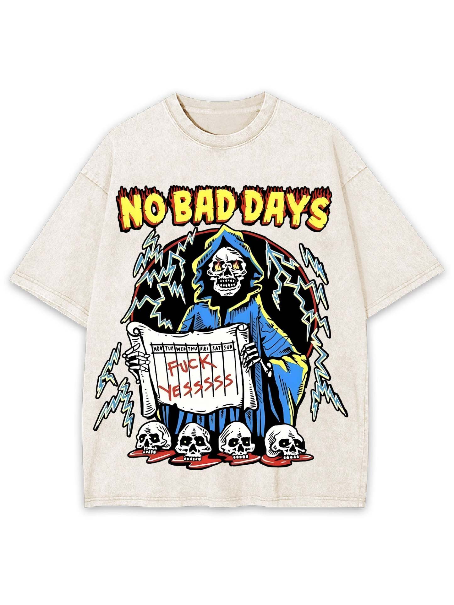No Bad Days Washed Tshirt
