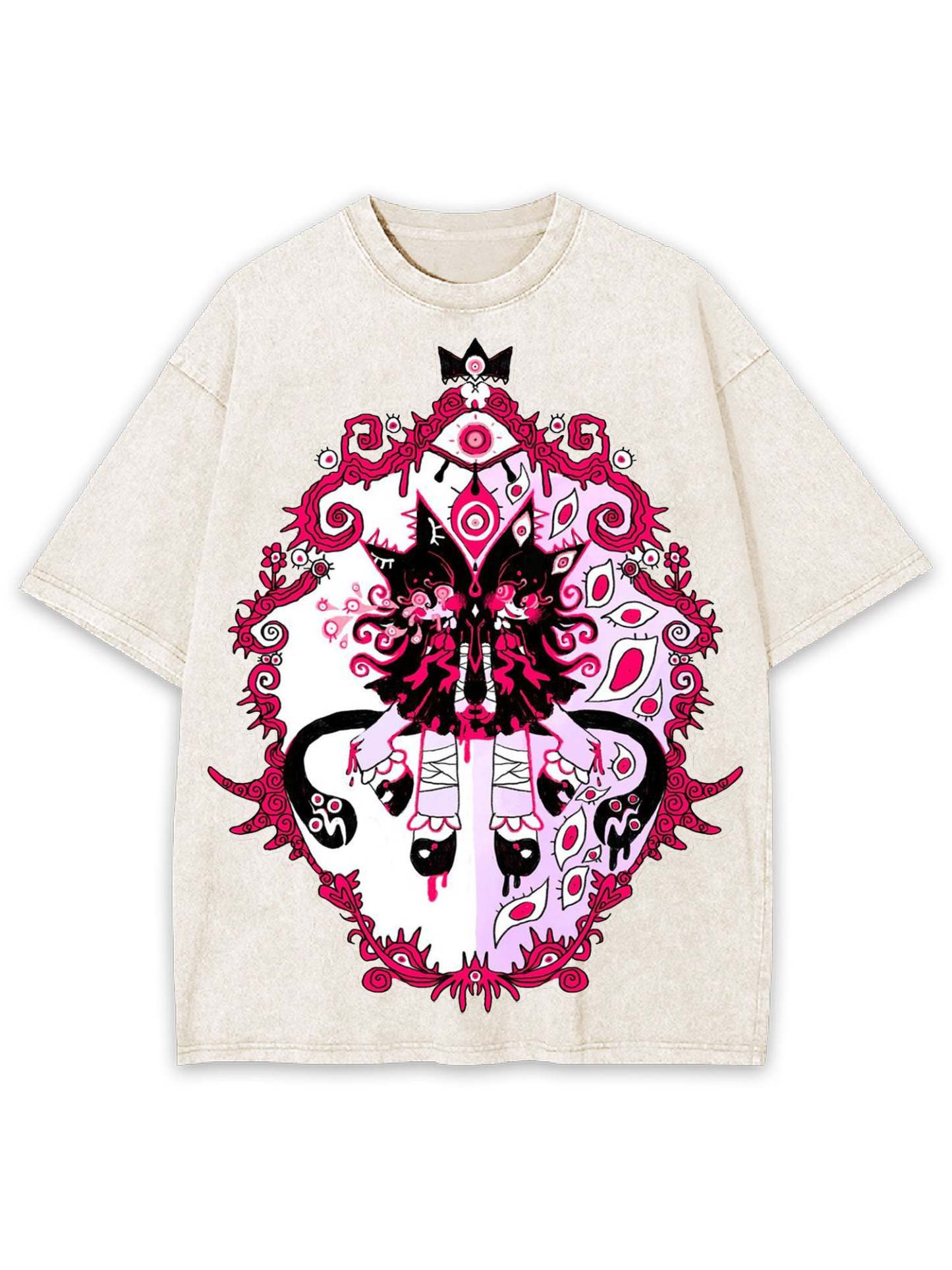 Twin Girls Washed Tshirt