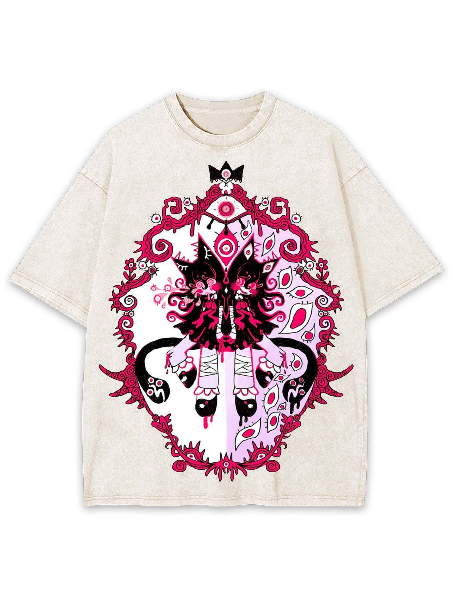 Twin Girls Washed Tshirt