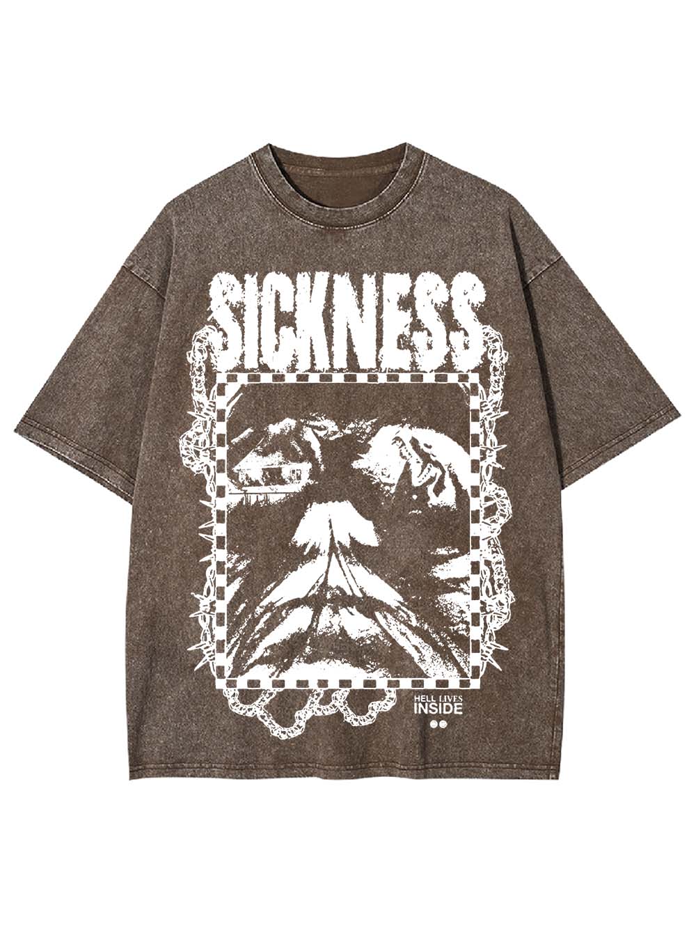 SICKNESS WASHED TSHIRT