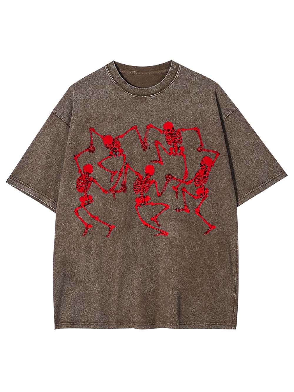 Dancing Skeletons Washed Tshirt
