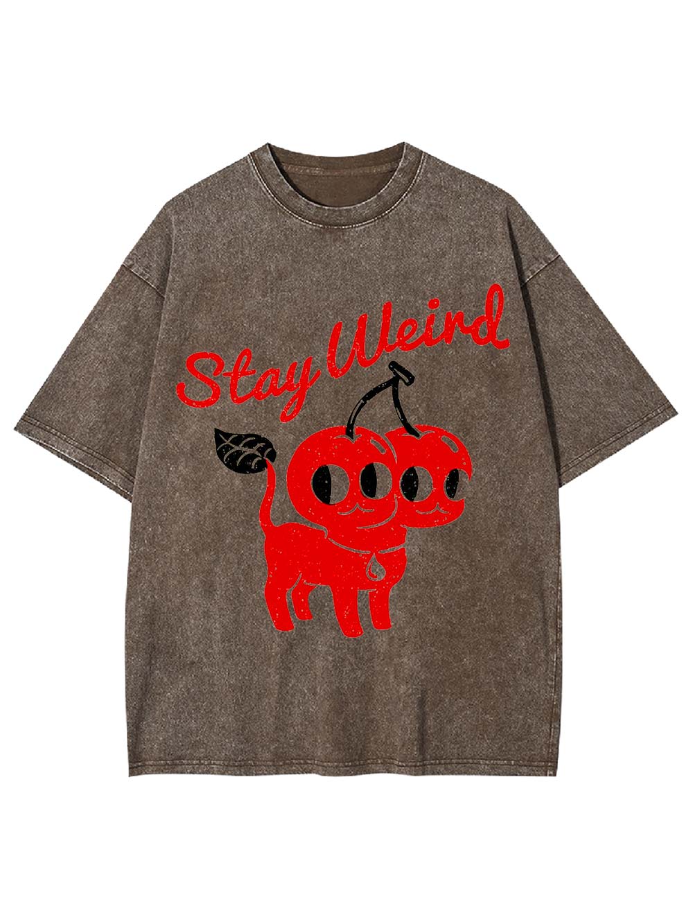 Stay Weird Washed Tshirt