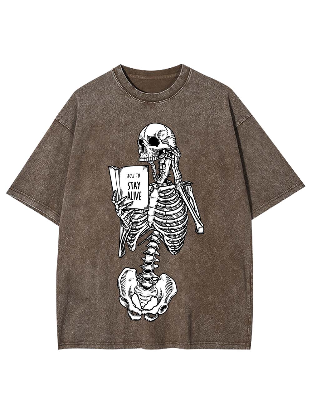 How to Stay Alive Washed Tshirt