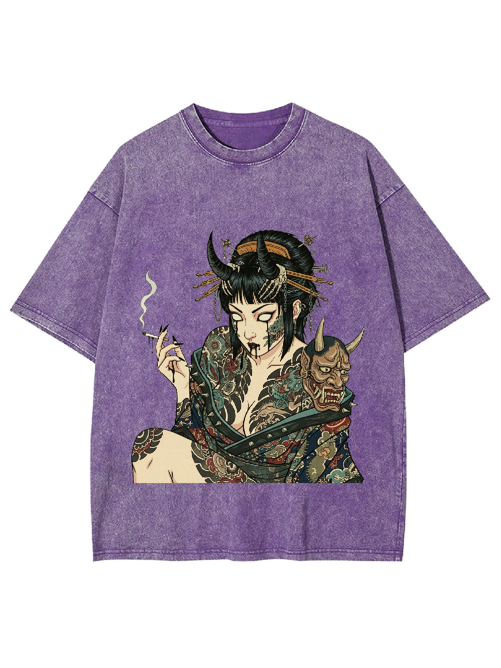 Hellfire Elegance Washed Tshirt