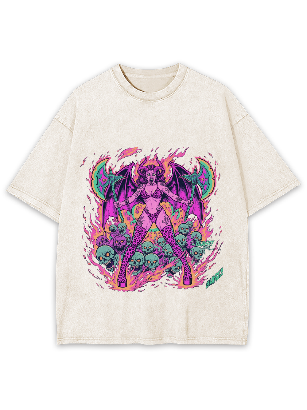 Infernal Queen Washed Tshirt