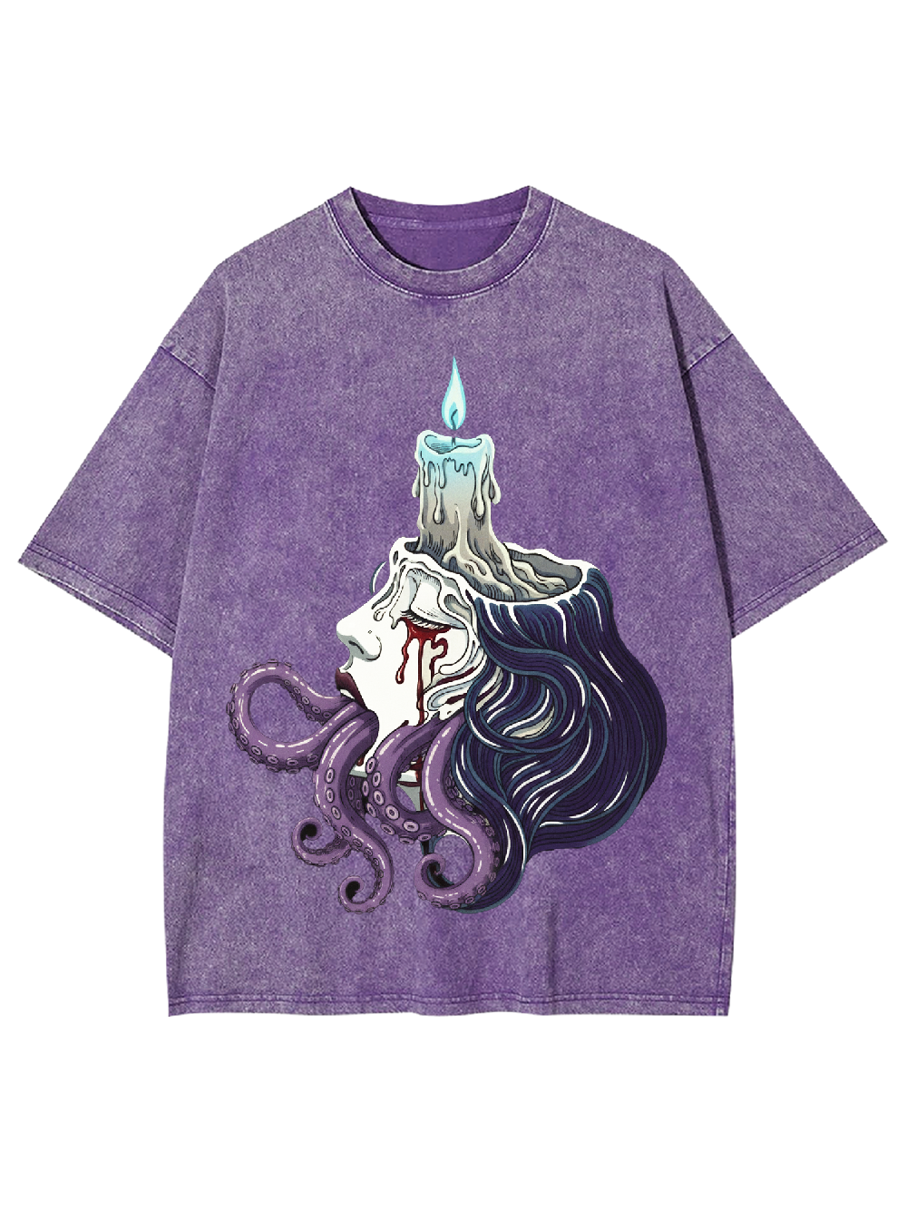 Abyssal Flame Washed Tshirt