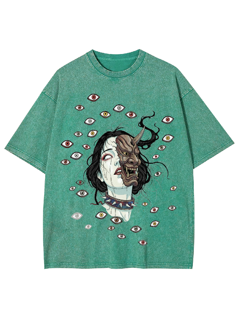 Gaze of the Demon Washed Tshirt