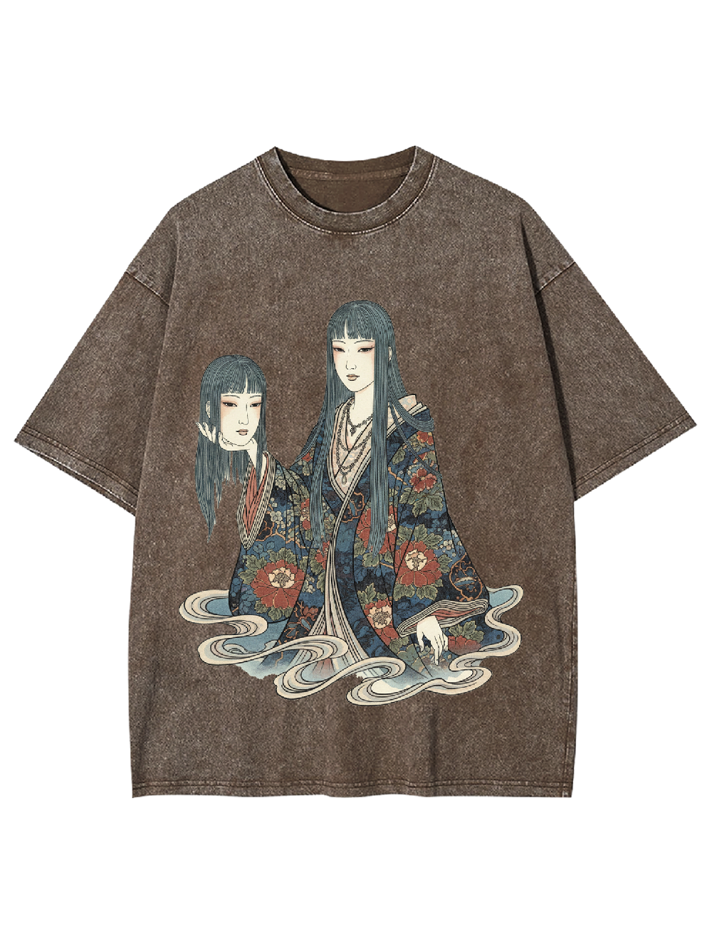 Dual-Faced Phantom Washed Tshirt