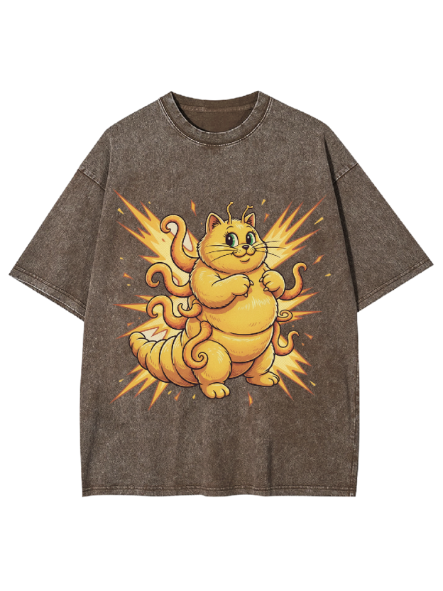 King Cattopus Washed Tshirt