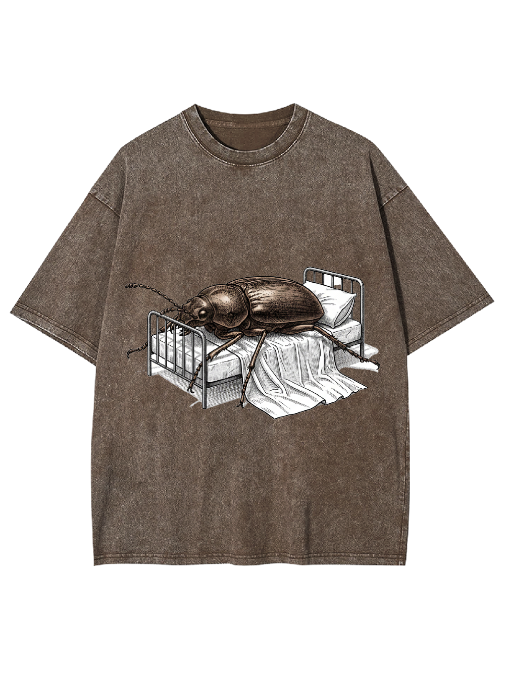 Bedbound Beetle Washed Tshirt