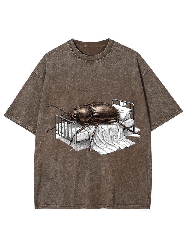 Bedbound Beetle Washed Tshirt
