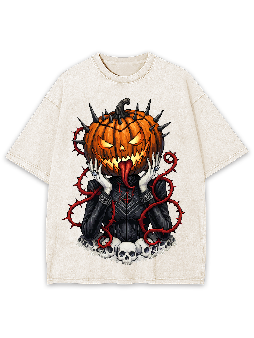 Pumpkin Fiend Washed Tshirt