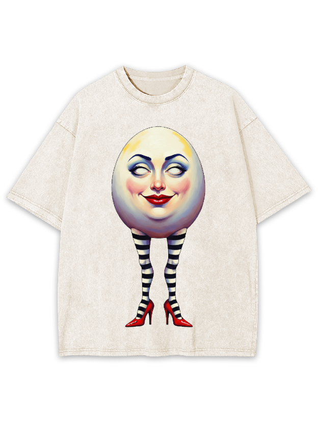 Enchanting Eggress Washed Tshirt