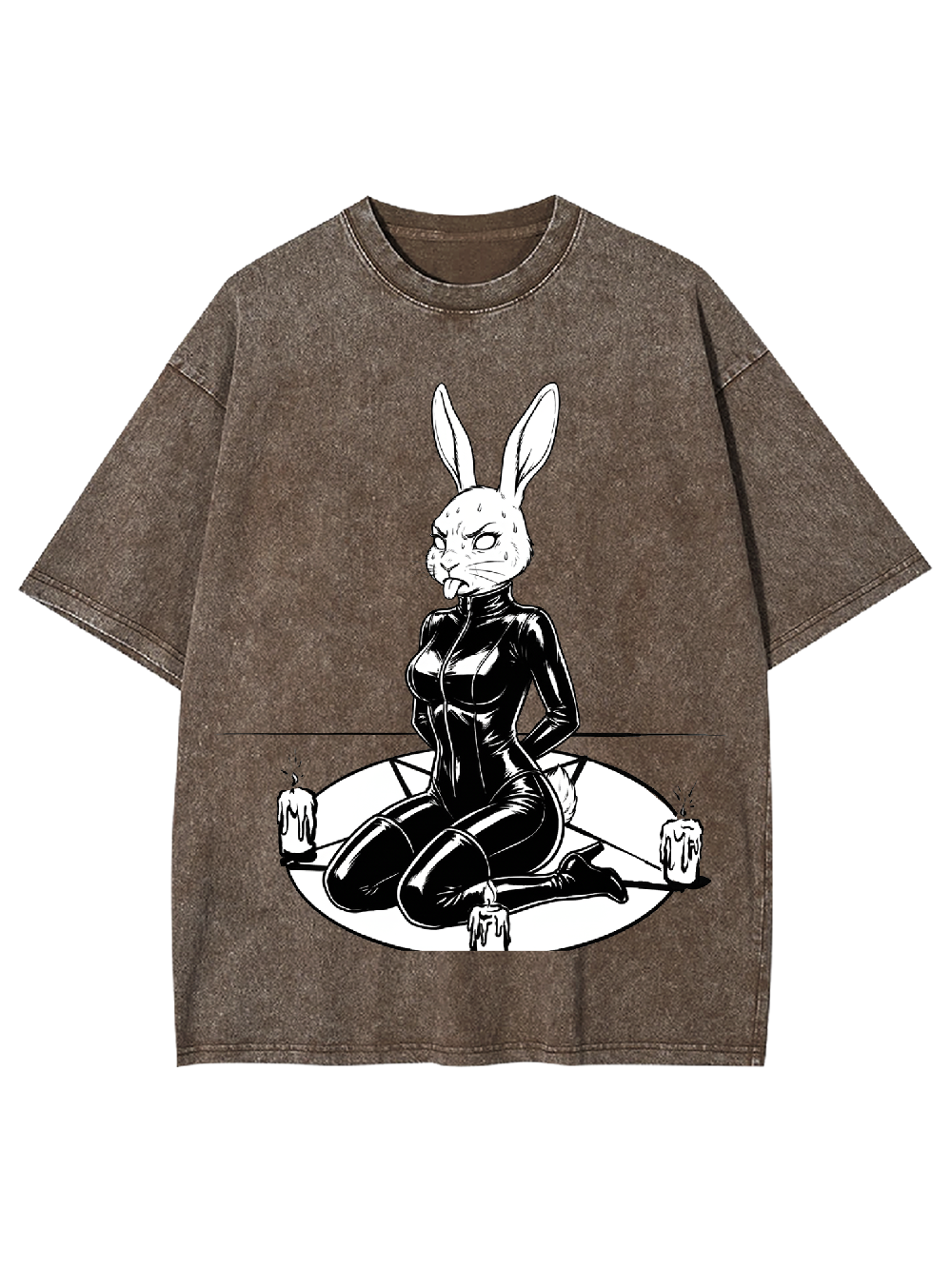 Occult Bunny Washed Tshirt