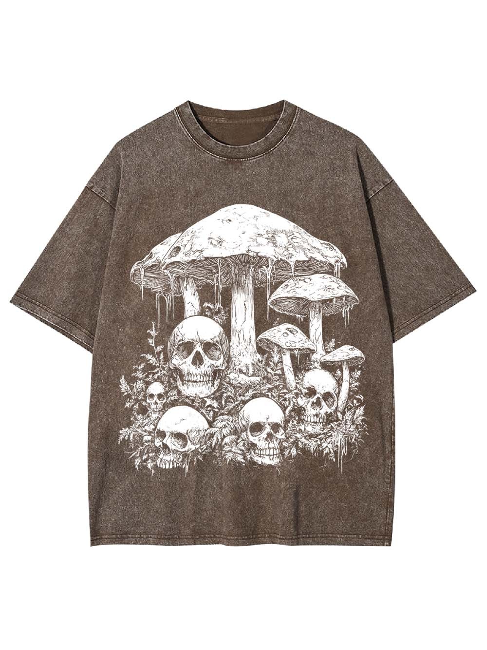 Forest Of Decay And Rebirth Washed Tshirt-ClassyOutlaw Sale