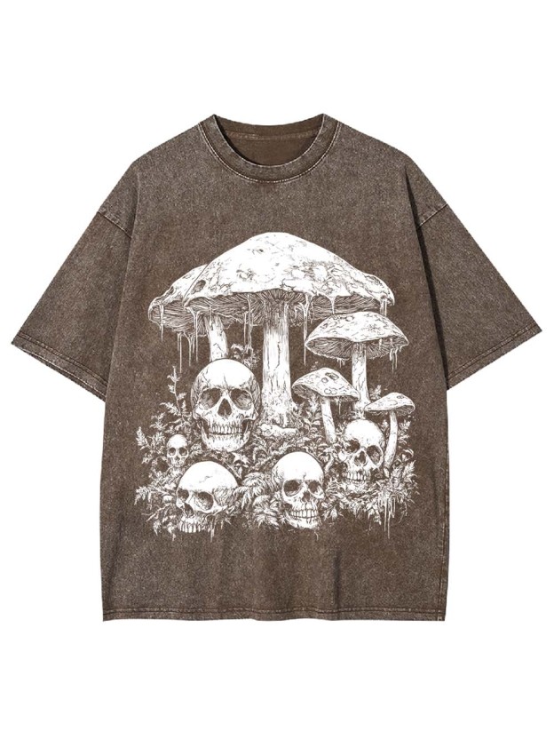 FOREST OF DECAY AND REBIRTH WASHED TSHIRT
