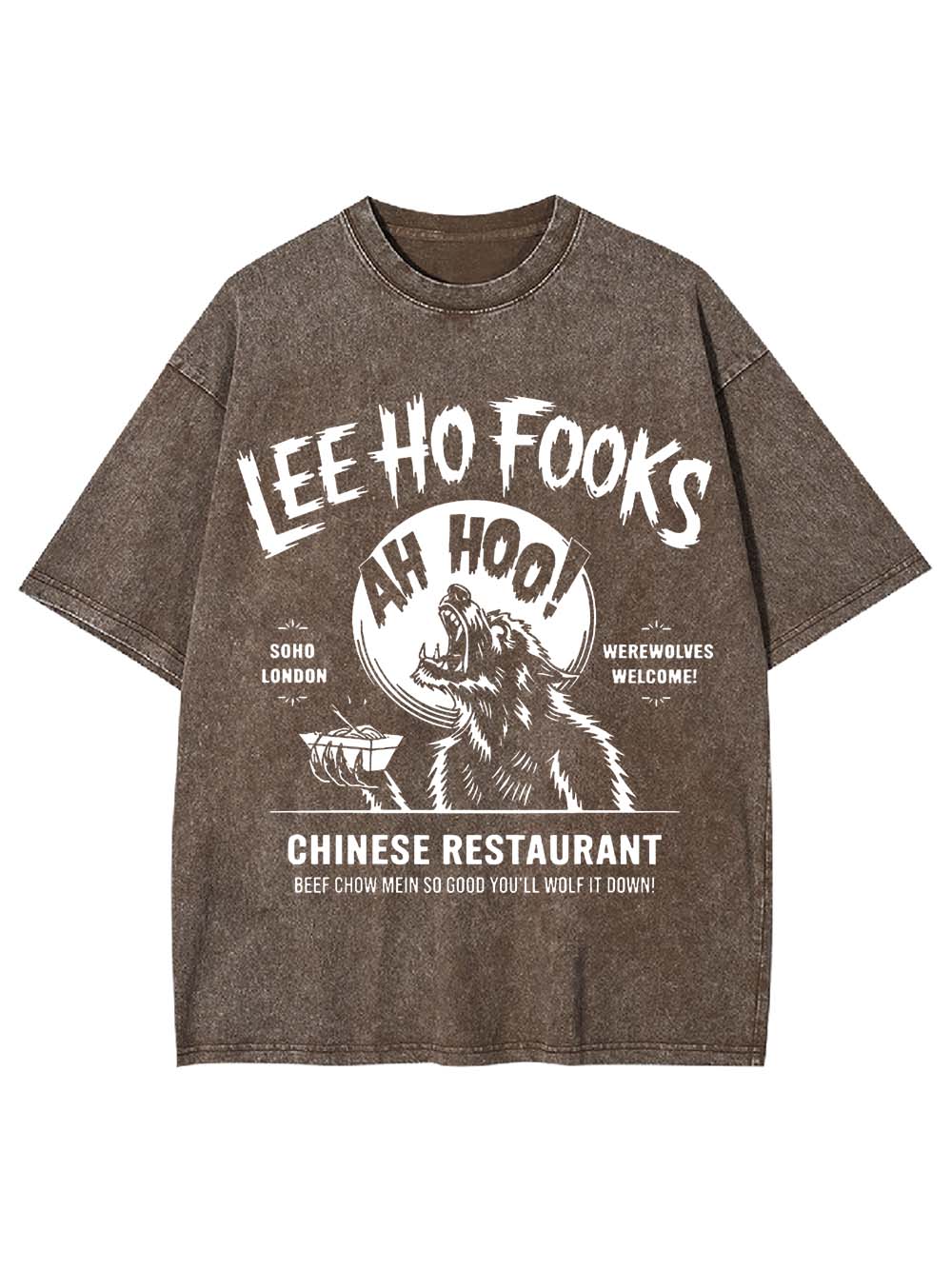 Werewolves Welcome Washed Tshirt