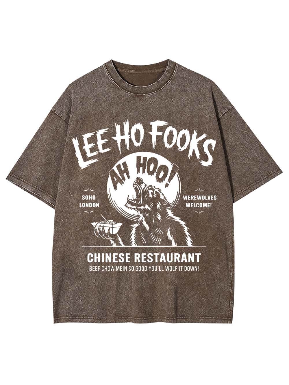 Werewolves Welcome Washed Tshirt