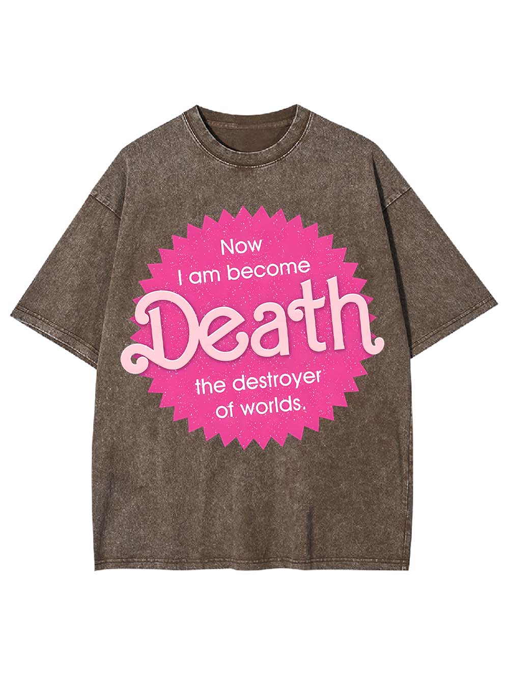 Sparkly Harbinger of Death Washed Tshirt