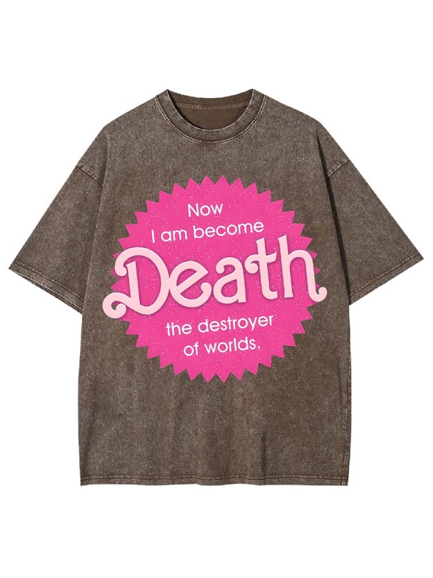 Sparkly Harbinger of Death Washed Tshirt