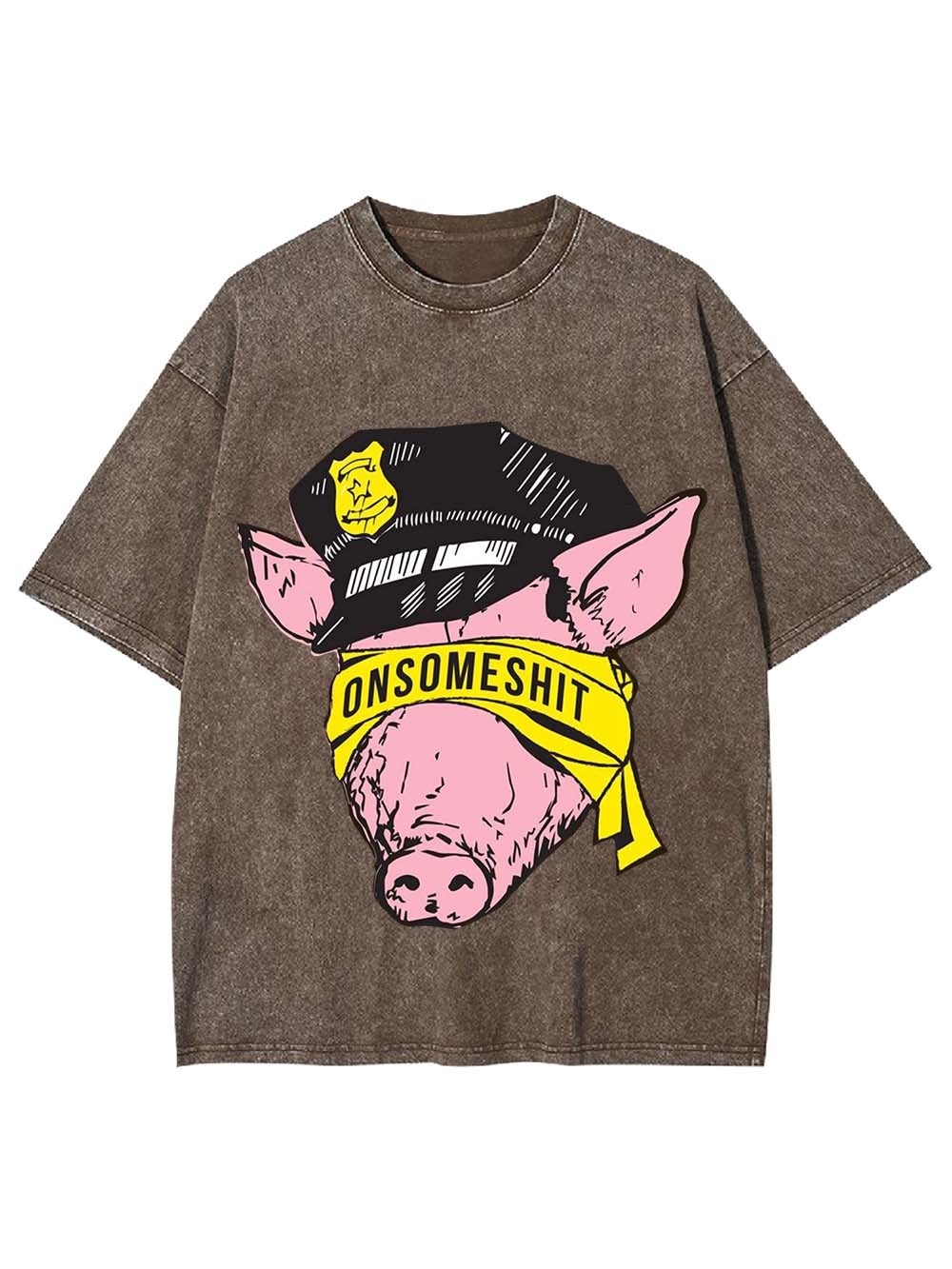 Onsomeshit Washed Tshirt Onsomeshit