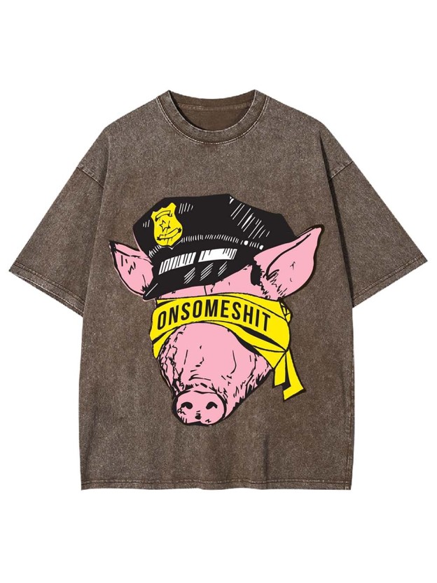 Onsomeshit Washed Tshirt Onsomeshit