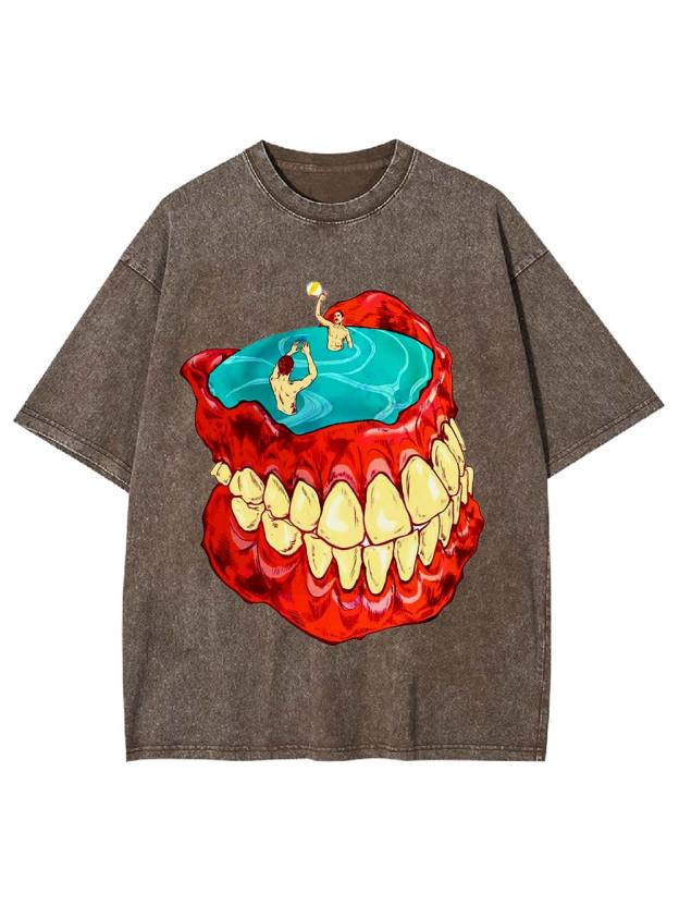 Pool of Teeth Madness Washed Tshirt