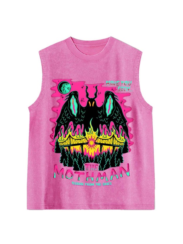 Mothman Washed Tank Top