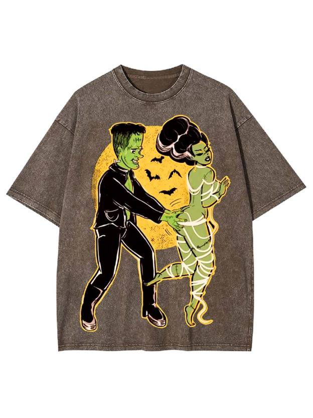 Monster Romance Washed Tshirt